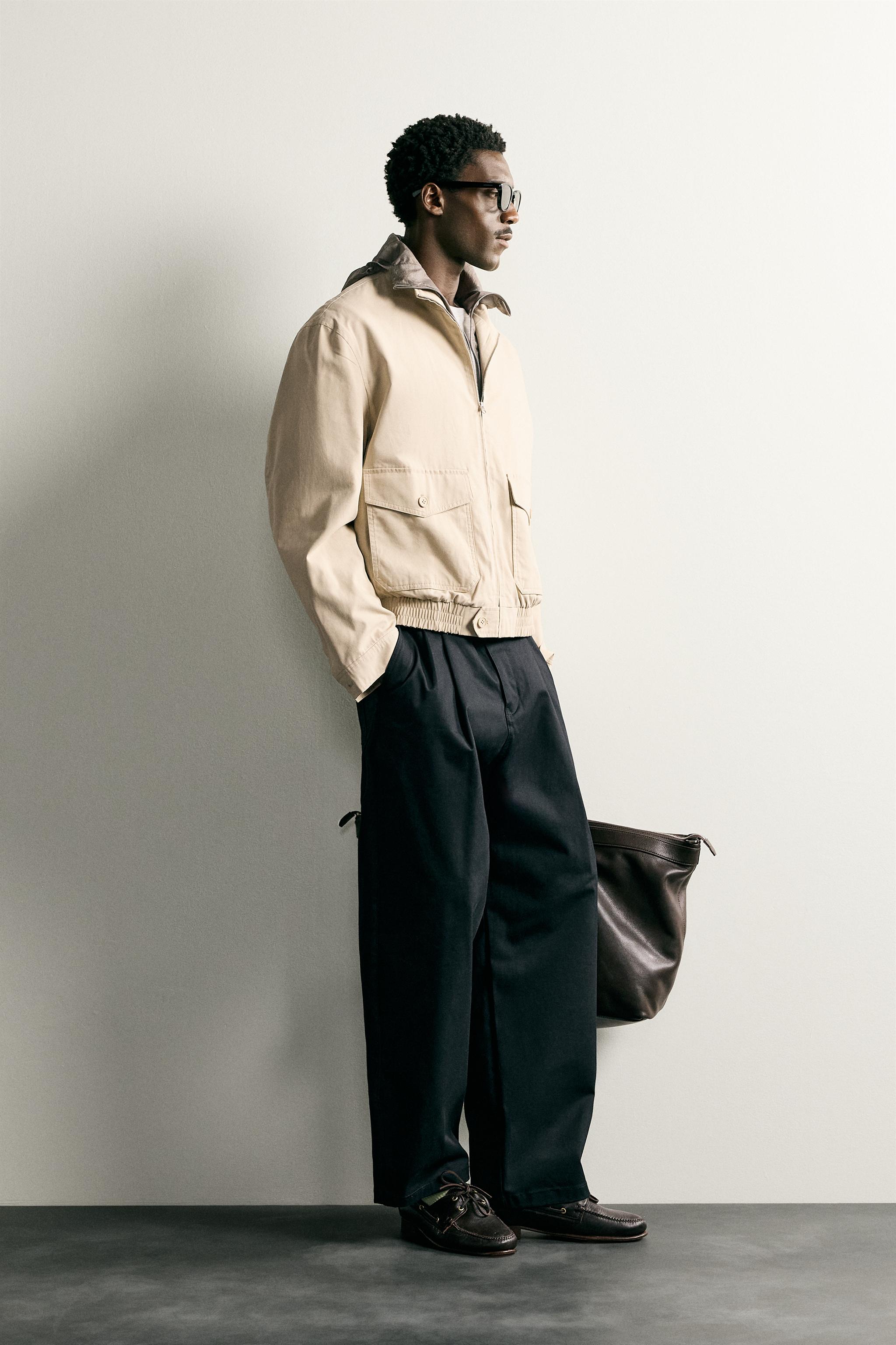 COTTON-LYOCELL REGULAR FIT JACKET